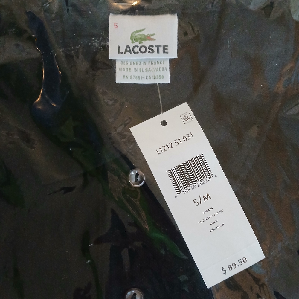 Lacoste Dark Polo with Crocodile Logo